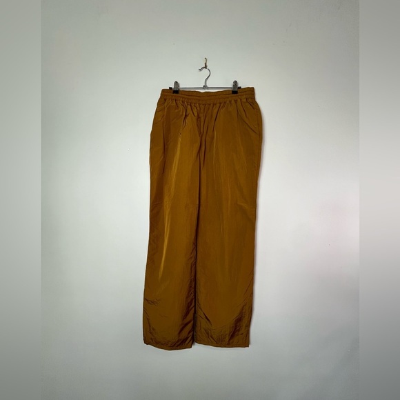 Good American Pants - Good American Bronze Brown Track Pants Size 2 (Medium)